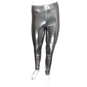 Women Silver Stretch Pant
